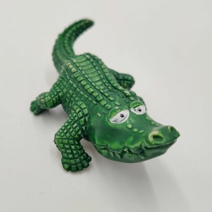 Crocodil din plastic - finger toy