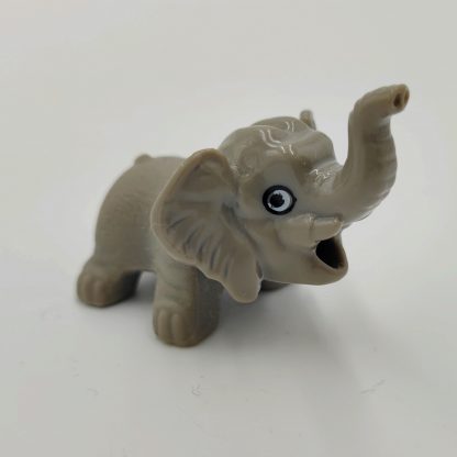 mini elefant de jucarie cu corp cauciugat by Kinder