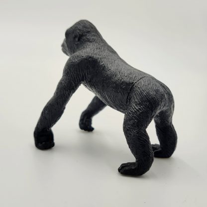 Gorilă neagră plastic - figurină animal - imagine 3