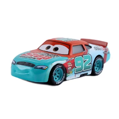 Pixar Disney Cars Kids Toy Anime Figure Racing Lightning McQueen Mater 1:55 Diecast Cartoon Alloy Vehicle Children Birthday Gift - imagine 2