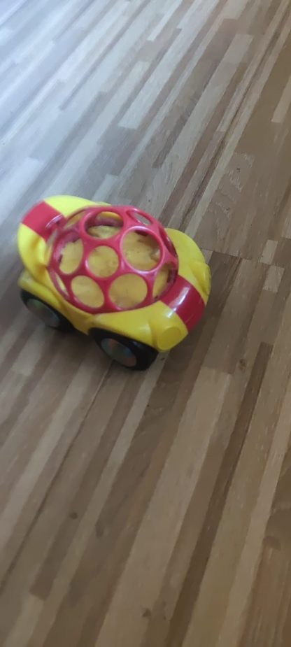 Interactive Toy Car for Kids – Colorful Push & Roll
