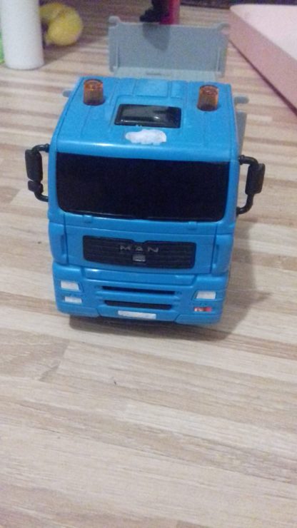 🚚 MAN Blue Toy Truck – Realistic Construction Vehicle for Kids