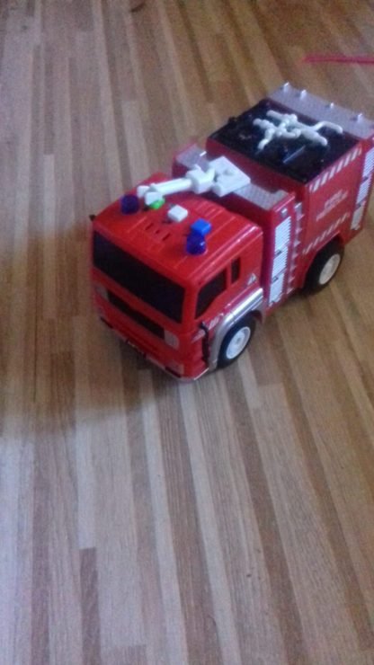 Red Fire Truck Toy – Emergency Rescue Vehicle for Kids